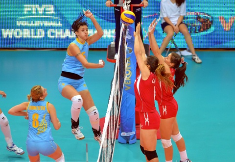Әлем чемпионатында Қазақстан волейболшы қыздары Мексика құрамасын ұтты