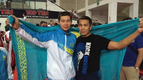 Нұрболат Жайлаубаев кикбоксингтен Әлем чемпионы атанды