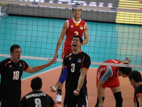 Қазақстандық волейболшылар Гонконг құрамасын ұтты