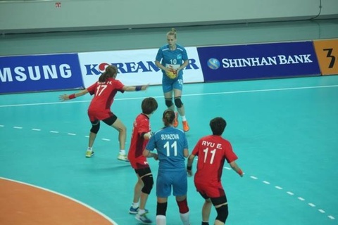 Инчхон-2014. Гандболшы қыздар Азия ойындарының қола жүлдесін жеңіп алды