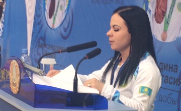 Алматы облысында Азия ойындарының чемпионына пәтер кілті тапсырылды