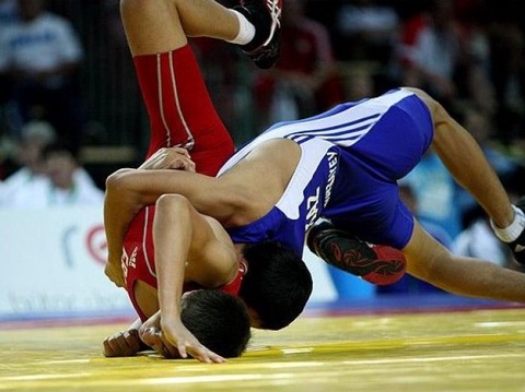 Грек-рим күресінен Алматы облысының командасы жеңіске жетті