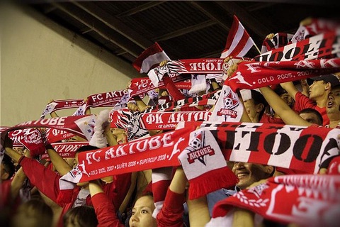 Ең көп жанкүйерлер «Ақтөбе» клубының ойындарына жиналады