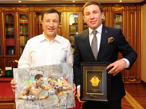 Әділбек Жақсыбеков Геннадий Головкинге кезекті жекпе-жегін Астанада өткізуді ұсынды