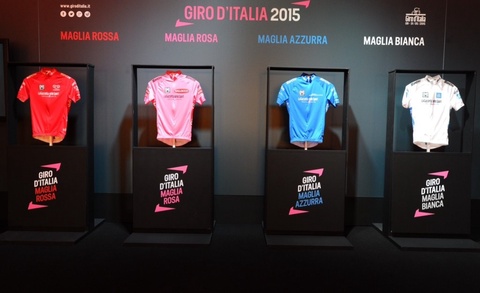 Джиро д'Италия – 2015 көпкүндігінің жаңа жейделері таныстырылды