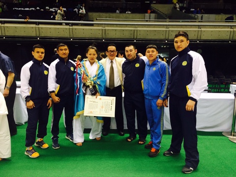 Каратэші Әлемгүл Сабырхан Әлем чемпионатының күміс жүлдесін иеленді