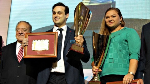 Астанада әлемнің үздік ауыр атлетшілері марапаттау рәсімі өтті