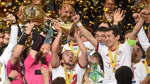 «Қайрат» УЕФА Кубогын екінші рет ұтып алды