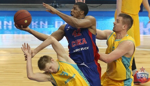 «Астана» баскетболшылары Мәскеуде ЦСКА-ға есе жіберді