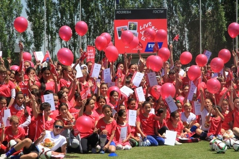 Шымкентте FIFA Live Your Goals фестивалі өтті