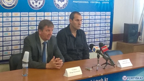 Димитр Димитров «Ертіс» клубының бас бапкері болып тағайындалды