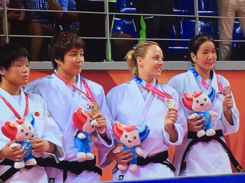 Дзюдошы Жанар Қашқын Жазғы Универсиаданың қола жүлдегері атанды