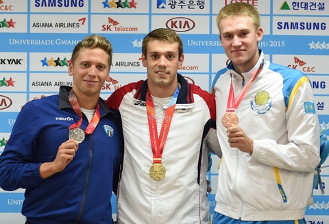 Универсиада-2015. Дмитрий Баландин жүзуден қола медаль иеленді