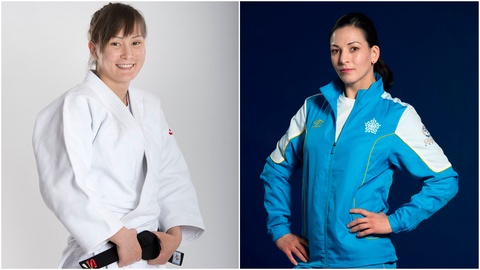 Дзюдо. ӘЧ. Назгүл Құбашева (57 келі) мен Мариан Урдабаева (63 келі)