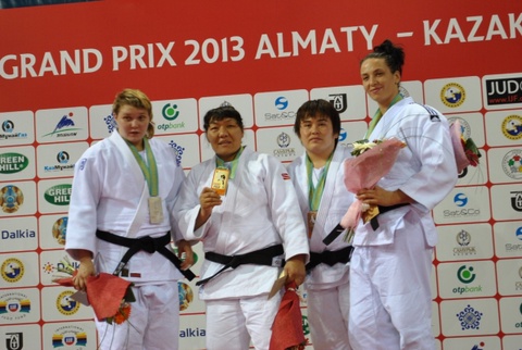 Дзюдо. ӘЧ. Гүлжан Исанова (+78 келі)