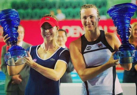 Ярослава Шведова «Prudential Hong Kong Tennis Open» турнинінің жұптық кезеңінде жеңіске жетті