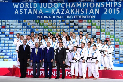 Астанада дзюдодан өткен Әлем чемпионатын тамашалаған телекөрермендердің саны рекордтік деңгейге жеткен