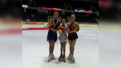 Элизабет Тұрсынбаева мәнерлеп сырғанаудан «Таллин Трофи» турнирінде күміс жүлде иеленді