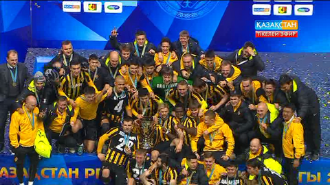 «Қайрат» футбол командасы 2015 жылғы ҚР Кубогының иегері атанды 