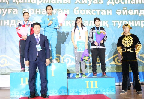 Бокстан әйелдер арасында Атырауда өткен халықаралық турнирде Қазақстан Ұлттық құрамасы 21 медаль иеленді