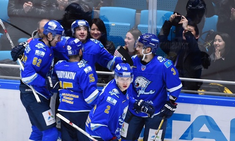 «Kazsport» ҚХЛ аясында «Барыс» -  ЦСКА ойынын тікелей эфирде көрсетеді