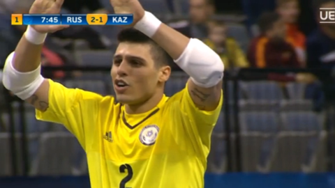 ЕУРО-2016: Футзалдан Қазақстан Ұлттық құрамасының алғашқы ойыны сәтсіз болды