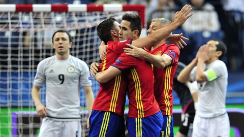 Еуро 2016. Футзалдан Қазақстан құрамасы жартылай финалда Испания командасына есе жіберді