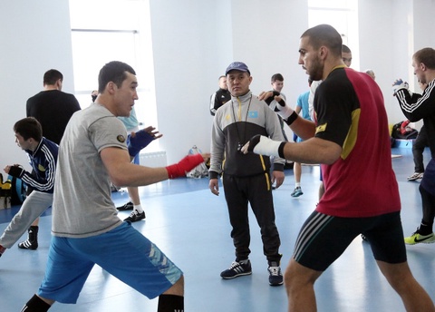 Бокстан Қазақстан Ұлттық құрамасы Алматыда Германия құрамасымен бірге оқу-жаттығу жиынын өткізіп жатыр