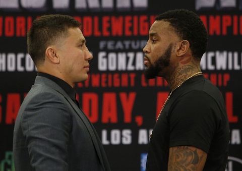 Головкин мен Уэйд Нью-Йоркте баспасөз мәслихатын өткізді (ФОТО)