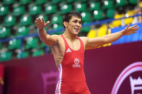 Дәулет Ниязбеков еркін күрестен Азия чемпионы атанды