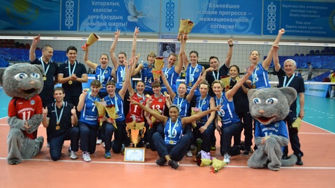 Волейболдан өскемендік «Алтай» клубы Қазақстан чемпионы атанды