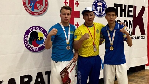 Қазақстандық каратэшілер Тбилисиде өткен халықаралық жарыста бір алтын, бір күміс жүлде иеленді