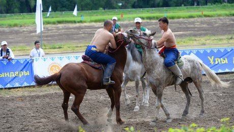 «Ұлы дала ойындары» ұлттық спорт түрлерінің фестивалі өтті