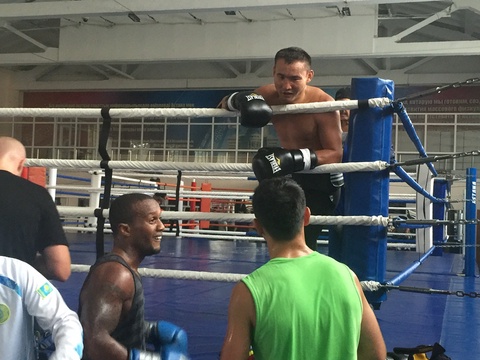 Қанат Ислам Данияр Елеусіновті Олимпиадаға дайындауда