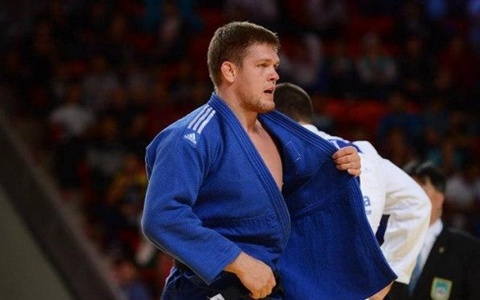 Дзюдошы Максим Раков Рио Олимпиадасындағы алғашқы белдесуін сәтті өткізді (ВИДЕО)