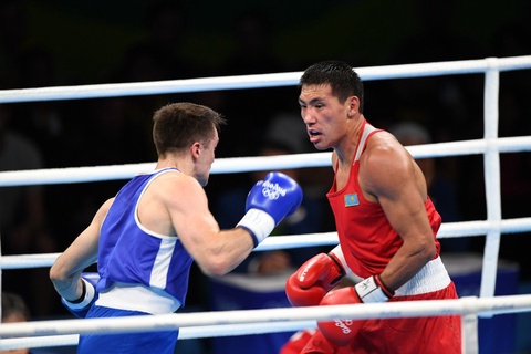 Боксшы Жәнібек Әлімханұлы Олимпиаданың ширек финалына шықты