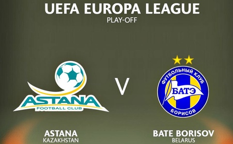 Еуропа Лигасы аясындағы «Астана» - «Батэ» кездесуінің алғашқы таймы аяқталды