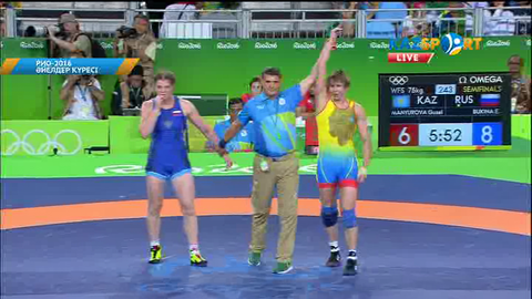 Гюзель  Манюрова  финалда