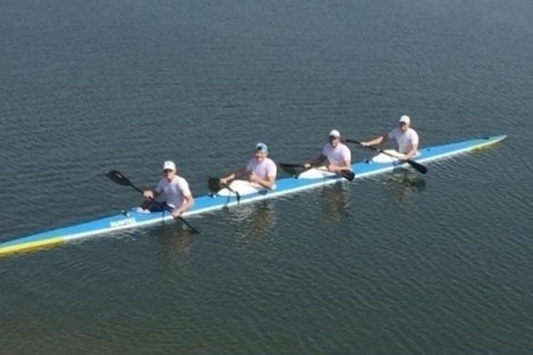 Итоговое 10 место у казахстанской мужской байдарки-четверки