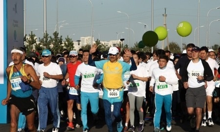 Кәрім Мәсімов қатысуымен Астана марафон басталды