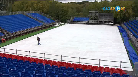 Дэвис кубогіне арналған корт дайын емес (ВИДЕО)