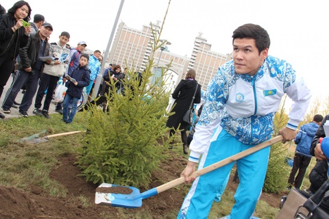 Астанада «Чемпиондар аллеясы» ашылды (ФОТО)