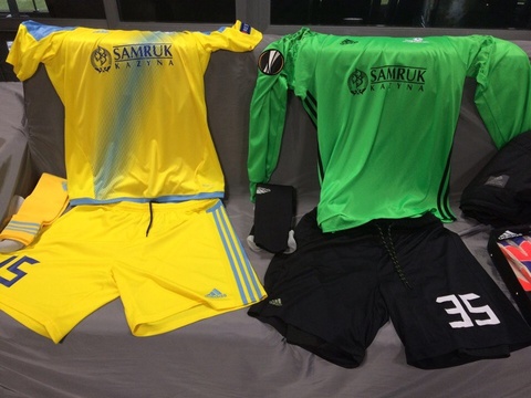 «Астана» мен «Олимпиакос» бүгінгі кездесуге шығатын формаларын таңдады