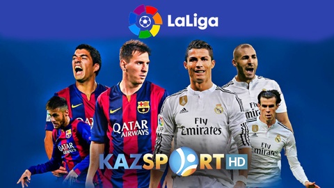 «Kazsport» телеарнасы Ла Лиганың 2016-2017 және 2017-2018 маусымдарының ойындарын көрсетеді