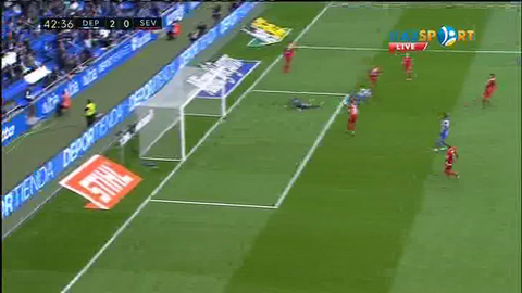 «Депортиво»-«Севилья»: Андоне есепті еселей түсті - 2:0