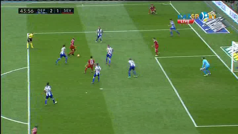 «Депортиво»-«Севилья»: Нзонзи есептегі айырманы қысқартты - 2:1