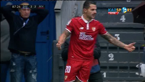 «Депортиво»-«Севилья»: Витоло есепті теңестірді - 2:2