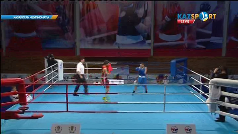 Бокстан Қазақстан чемпионаты: Төрешілер бірауыздан Ақниет Балтабаевты (52 кг) жеңімпаз деп таныды (ВИДЕО)