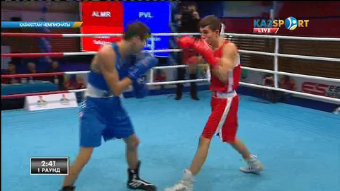 Бокстан Қазақстан чемпионаты: Бекжан Құраловқа (56 кг) қарсы жекпе-жекте Абылай Сайлаубеков (56 кг) бірауыздан жеңімпаз деп танылды (ВИДЕО)