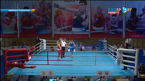 Бокстан Қазақстан чемпионаты: Жанболат Қыдырбаев (56 кг) келесі кезеңге жолдама алды (ВИДЕО)